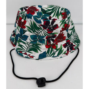 New Era XXL Floral Bucket Hat – Multicolor – Great Condition